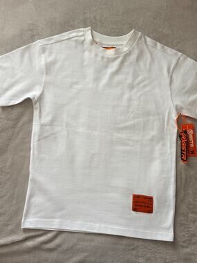 RGSTR 'The World Is Yours' Heavyweight Thick Cotton Streetwear White Tee NWT
